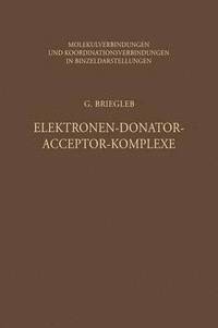 bokomslag Elektronen-Donator-Acceptor-Komplexe