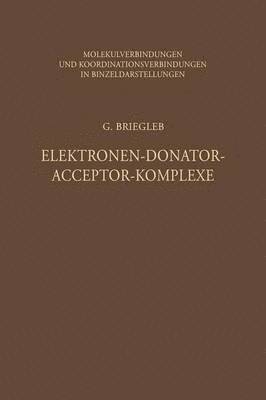 bokomslag Elektronen-Donator-Acceptor-Komplexe