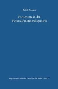 bokomslag Fortschritte in der Pankreasfunktionsdiagnostik