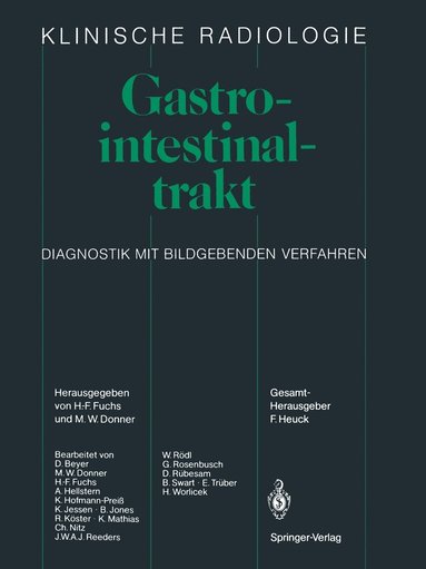 bokomslag Gastrointestinaltrakt