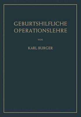 bokomslag Geburtshilfliche Operationslehre