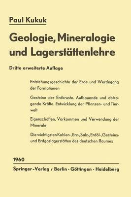 Geologie, Mineralogie und Lagerstttenlehre 1