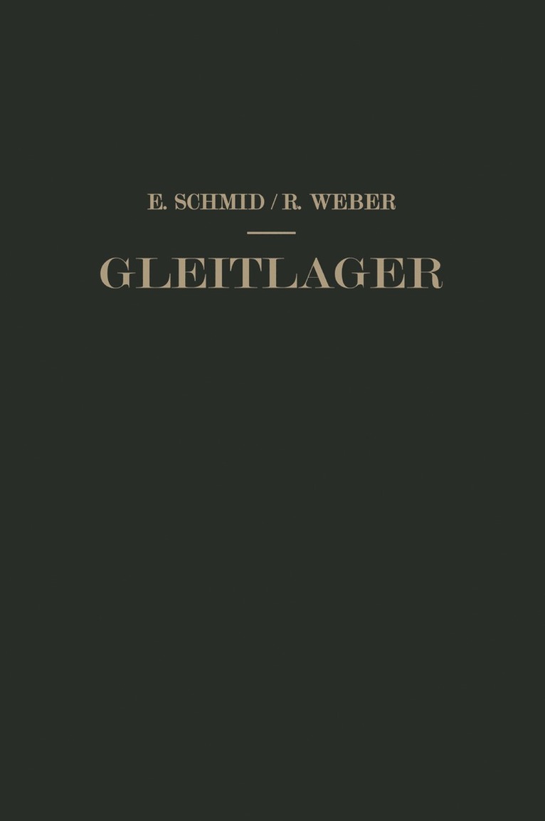 Gleitlager 1