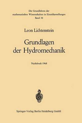 bokomslag Grundlagen der Hydromechanik