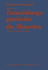 bokomslag Grundriß der Entwicklungsgeschichte des Menschen