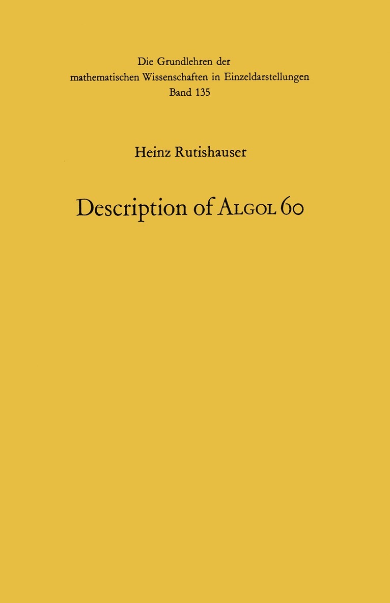 Heinz Rutishauser, Friedrich L. Bauer, Alston S. Householder, Alston S. Householder - Handbook for Automatic Computation, Häftad