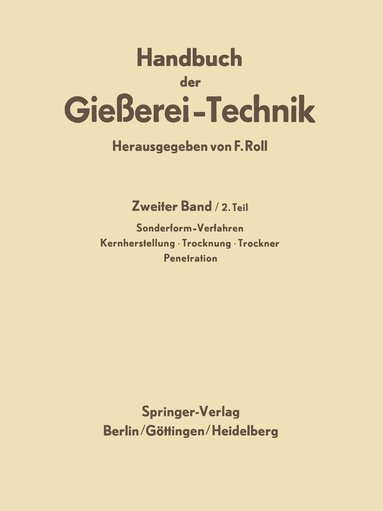 bokomslag Handbuch der Gießerei-Technik