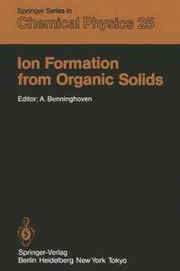 bokomslag Ion Formation from Organic Solids