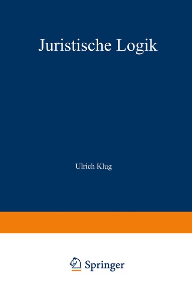 Ulrich Klug - Juristische Logik, Häftad