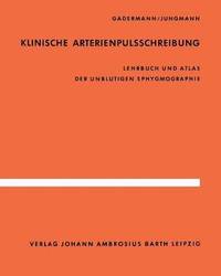 bokomslag Klinische Arterienpulsschreibung