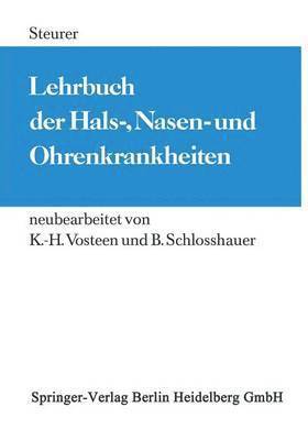 bokomslag Lehrbuch der Hals-, Nasen- und Ohrenkrankheiten