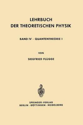 bokomslag Lehrbuch der Theoretischen Physik