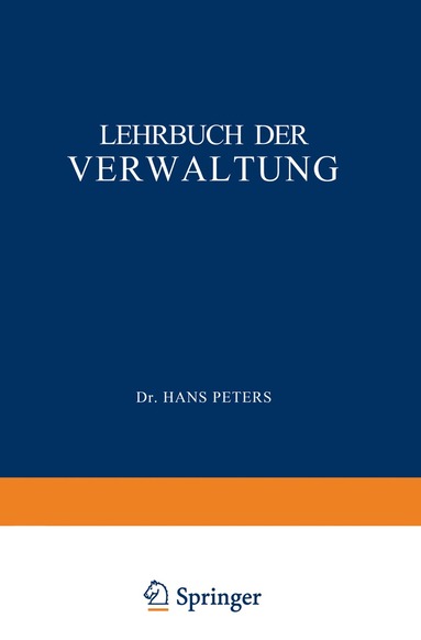 bokomslag Lehrbuch der Verwaltung