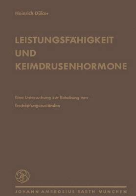 bokomslag Leistungsfhigkeit und Keimdrsenhormone