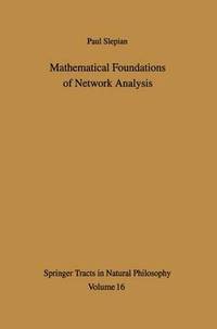 bokomslag Mathematical Foundations of Network Analysis