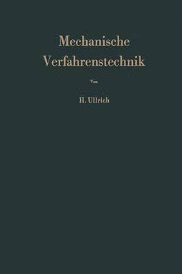 bokomslag Mechanische Verfahrenstechnik