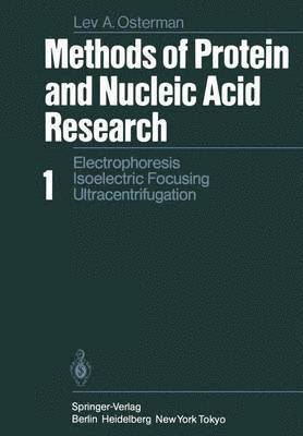 Methods of Protein and Nucleic Acid Research 1