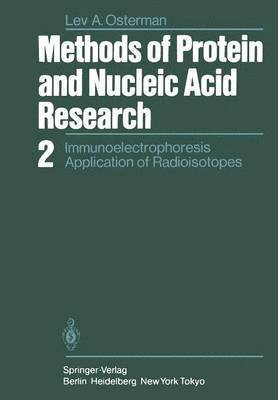 bokomslag Methods of Protein and Nucleic Acid Research