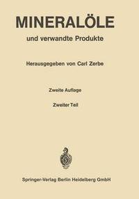 bokomslag Mineralle und verwandte Produkte