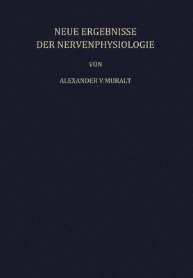 bokomslag Neue Ergebnisse der Nervenphysiologie