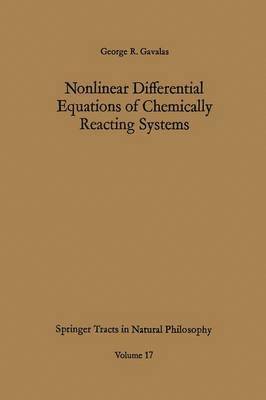 bokomslag Nonlinear Differential Equations of Chemically Reacting Systems