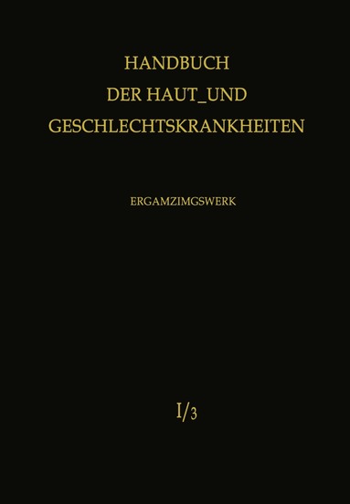 bokomslag Normale und pathologische Physiologie der Haut I