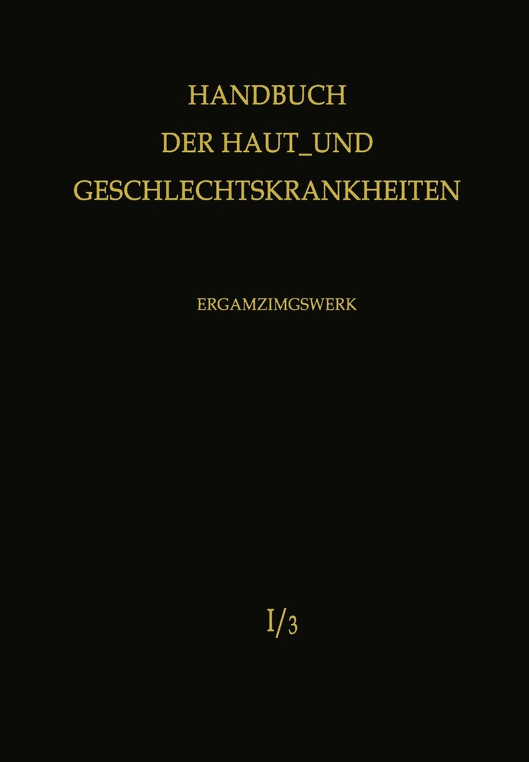 A. Marchionini, H.W. Spier, H. W. Spier - Normale und pathologische Physiologie der Haut I, Häftad