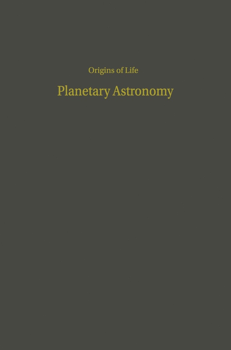 Lynn Margulis - Proceedings of the Third Conference on Origins of Life, Häftad