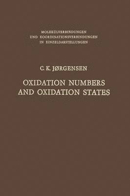 bokomslag Oxidation Numbers and Oxidation States