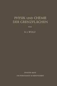 bokomslag Physik und Chemie der Grenzflchen