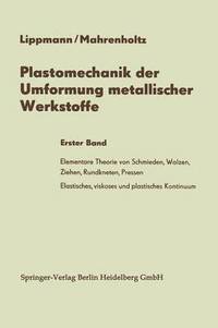 bokomslag Plastomechanik der Umformung metallischer Werkstoffe