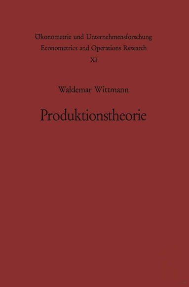 bokomslag Produktionstheorie