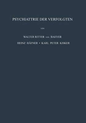 bokomslag Psychiatrie der Verfolgten