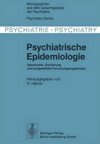 bokomslag Psychiatrische Epidemiologie