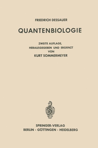 bokomslag Quantenbiologie