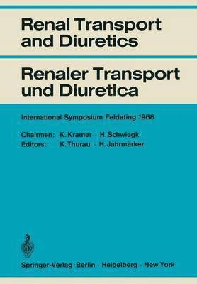 Renal Transport and Diuretics / Renaler Transport und Diuretica 1