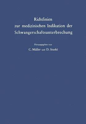 bokomslag Richtlinien zur medizinischen Indikation der Schwangerschaftsunterbrechung