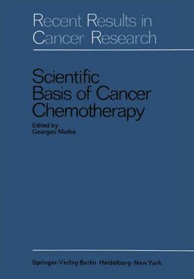 bokomslag Scientific Basis of Cancer Chemotherapy