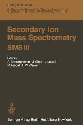 Secondary Ion Mass Spectrometry SIMS III 1
