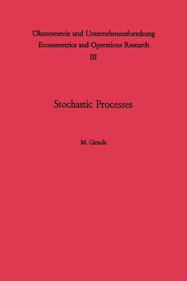 M. Girault - Stochastic Processes, Häftad