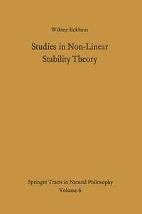 bokomslag Studies in Non-Linear Stability Theory