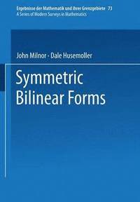 bokomslag Symmetric Bilinear Forms
