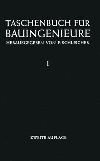 bokomslag Taschenbuch fr Bauingenieure