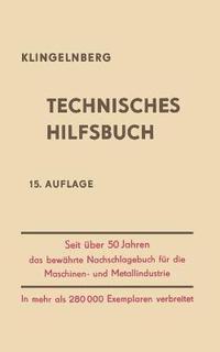 bokomslag Klingelnberg Technisches Hilfsbuch