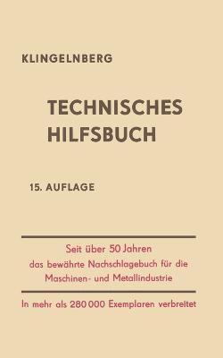 Klingelnberg Technisches Hilfsbuch 1