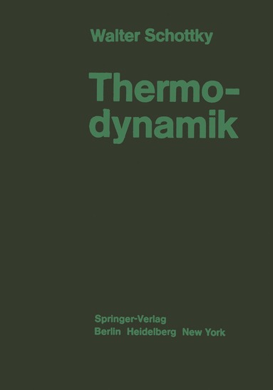 bokomslag Thermodynamik