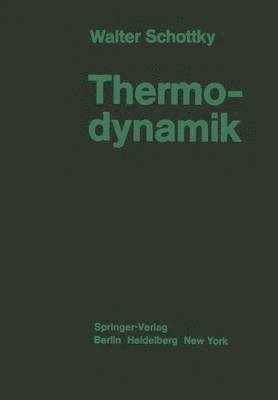 Walter Schottky - Thermodynamik, Häftad