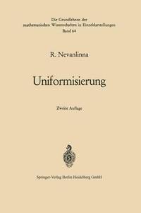 bokomslag Uniformisierung