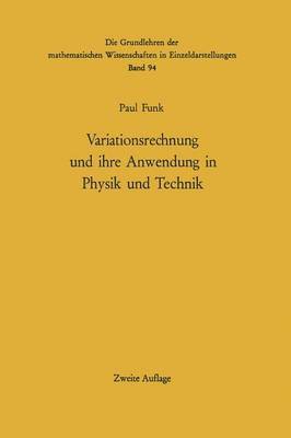 bokomslag Variationsrechnung und ihre Anwendung in Physik und Technik