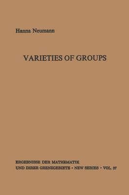 bokomslag Varieties of Groups